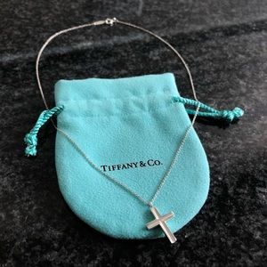 Tiffany & Co. Cross Pendant Necklace